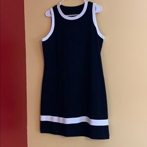 J. Jill black and white dress